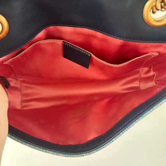 VINTAGE DENIM GUCCI BAG - Picture 7 of 9